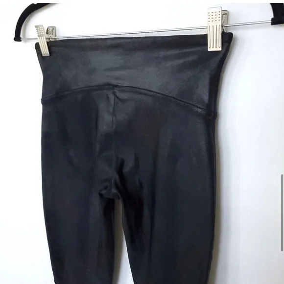 SPANX Sara Blakely black Moto leggings - Picture 7 of 10